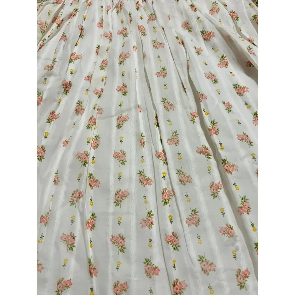 NWT❤️Janie and Jack The Grace Floral Smocked Puff Sleeve Dress sz8